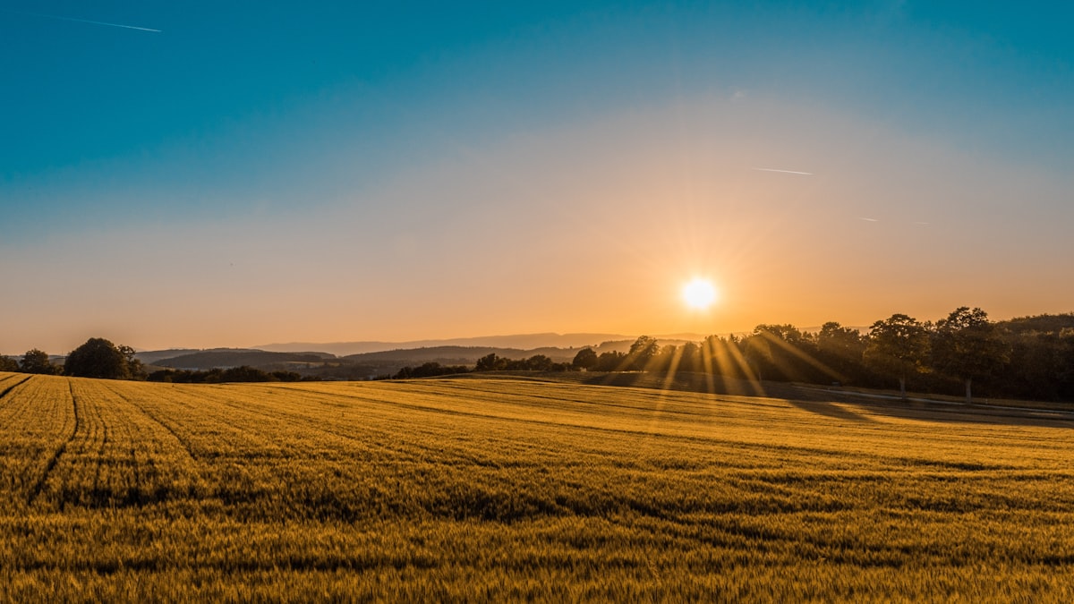 Scenic Amherst County Virginia countryside